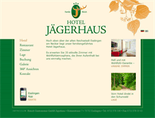 Tablet Screenshot of jaegerhaus-es.de